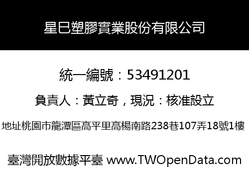 星巳塑膠實業股份有限公司