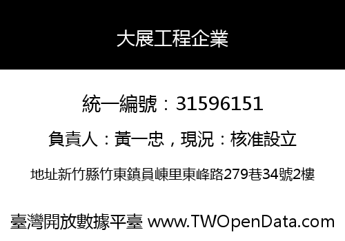 大展工程企業