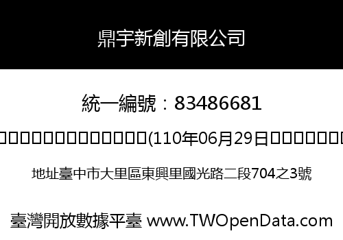 鼎宇新創有限公司