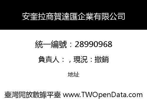 安奎拉商賀達匯企業有限公司