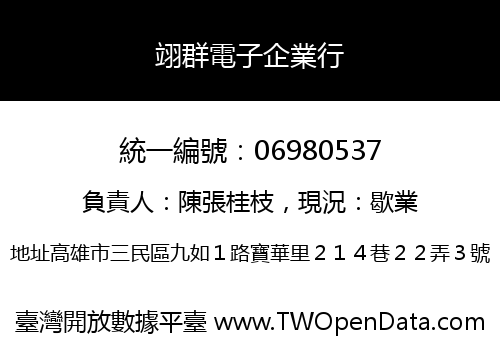 翊群電子企業行