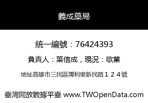義成藥局