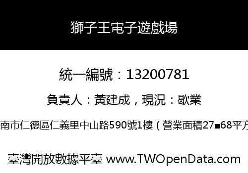 獅子王電子遊戲場
