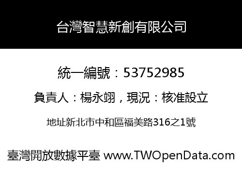 台灣智慧新創有限公司