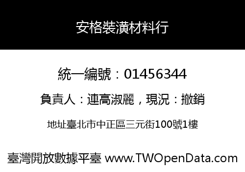 安格裝潢材料行