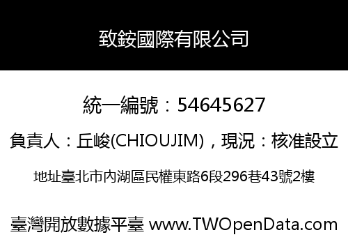 致銨國際有限公司