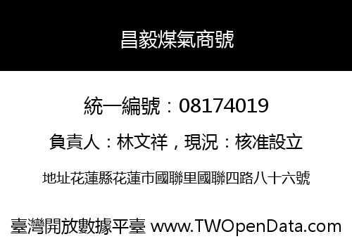 昌毅煤氣商號