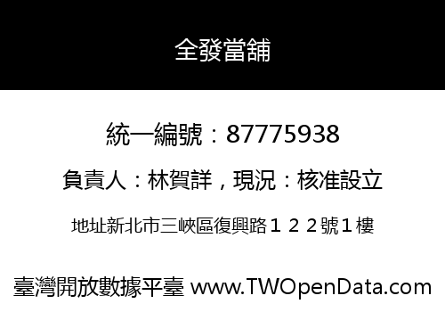 全發當舖