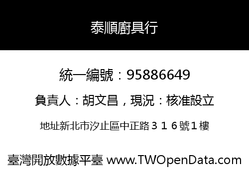泰順廚具行