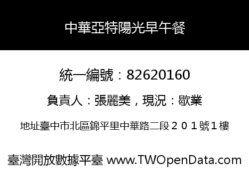 中華亞特陽光早午餐