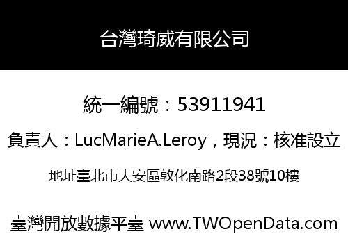 台灣琦威有限公司