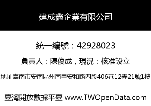 建成鑫企業有限公司