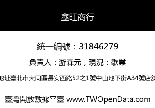 鑫旺商行