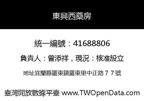 東興西藥房