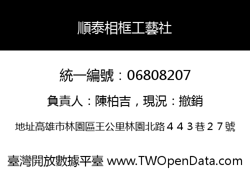 順泰相框工藝社