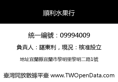 順利水果行