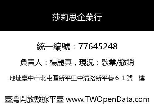 莎莉思企業行