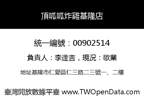 頂呱呱炸雞基隆店