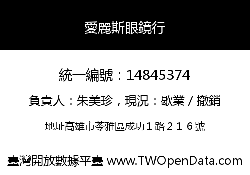 愛麗斯眼鏡行
