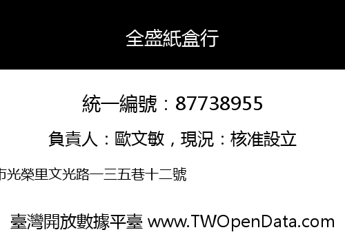 全盛紙盒行