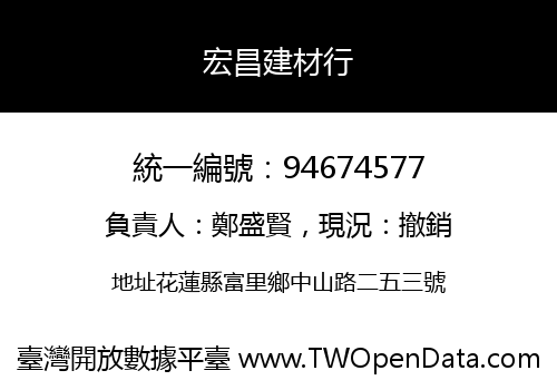 宏昌建材行