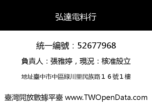 弘達電料行