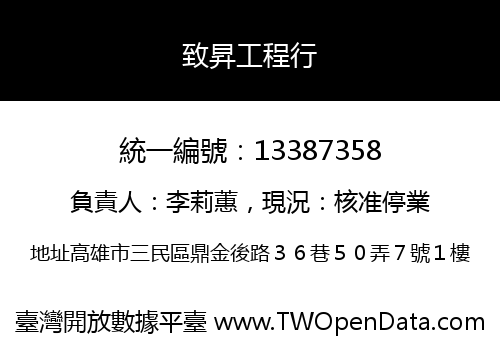 致昇工程行
