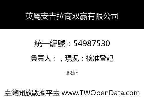 英屬安吉拉商双贏有限公司
