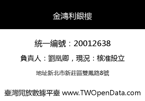 金鴻利銀樓