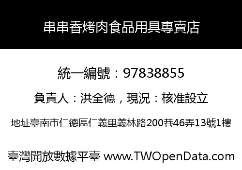 串串香烤肉食品用具專賣店