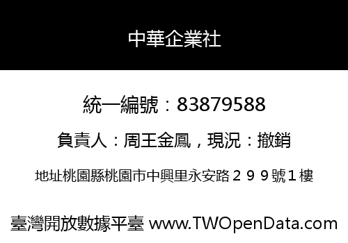 中華企業社