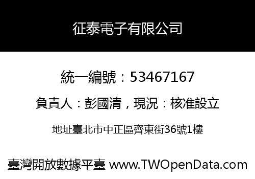 征泰電子有限公司