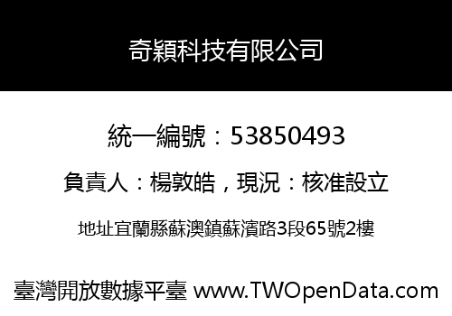 奇穎科技有限公司