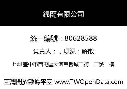 錦蘭有限公司