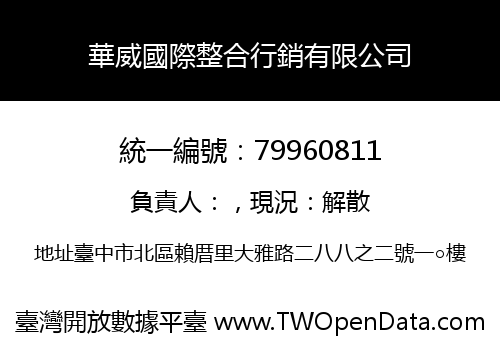 華威國際整合行銷有限公司