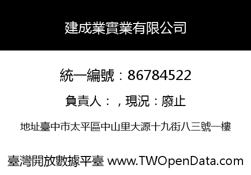 建成業實業有限公司