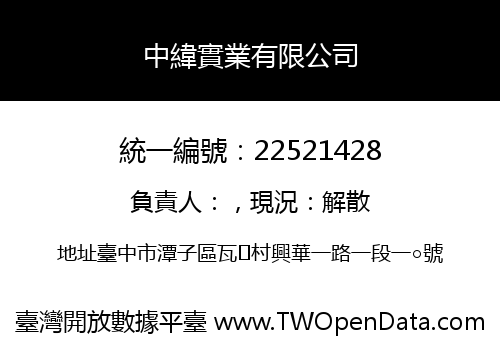 中緯實業有限公司