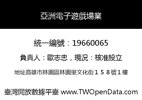 亞洲電子遊戲場業