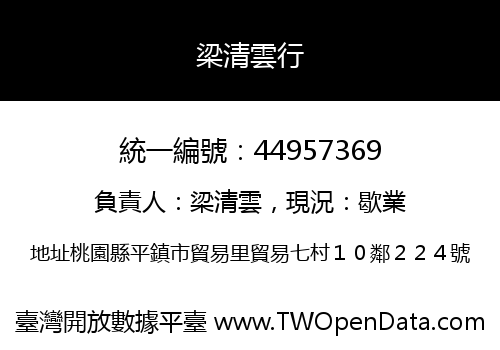 梁清雲行