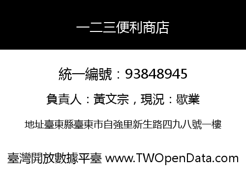 一二三便利商店