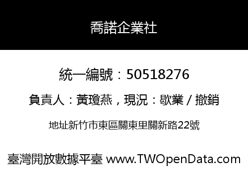 喬諾企業社