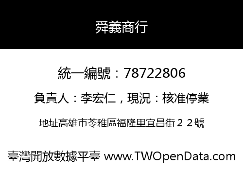 舜義商行
