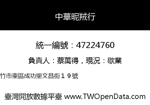中華昵羢行
