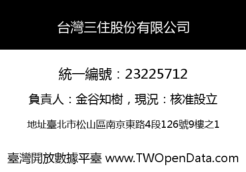 台灣三住股份有限公司