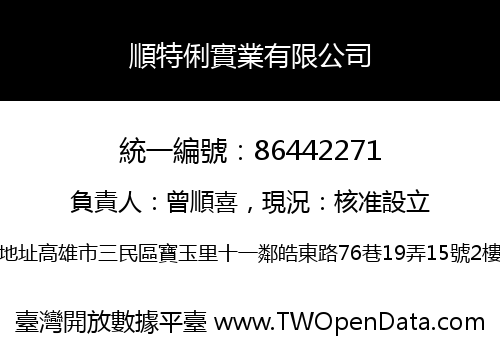 順特俐實業有限公司