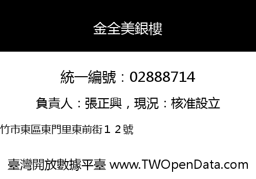 金全美銀樓