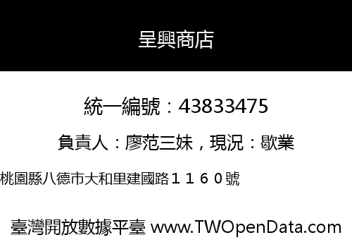 呈興商店