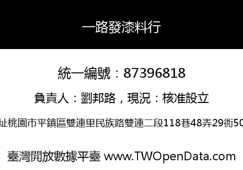 一路發漆料行