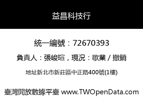 益昌科技行