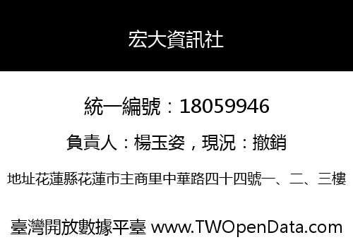 宏大資訊社
